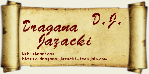 Dragana Jazački vizit kartica